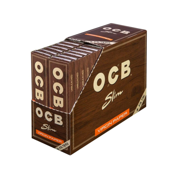 OCB Virgin Cigarette 32 Slim Papers+32 Tips X32