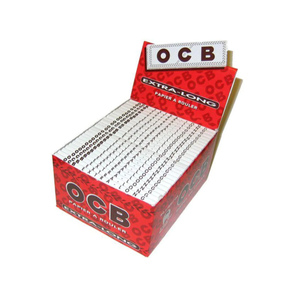 OCB Extra Long Rolling Paper (50 Booklets Per Box)